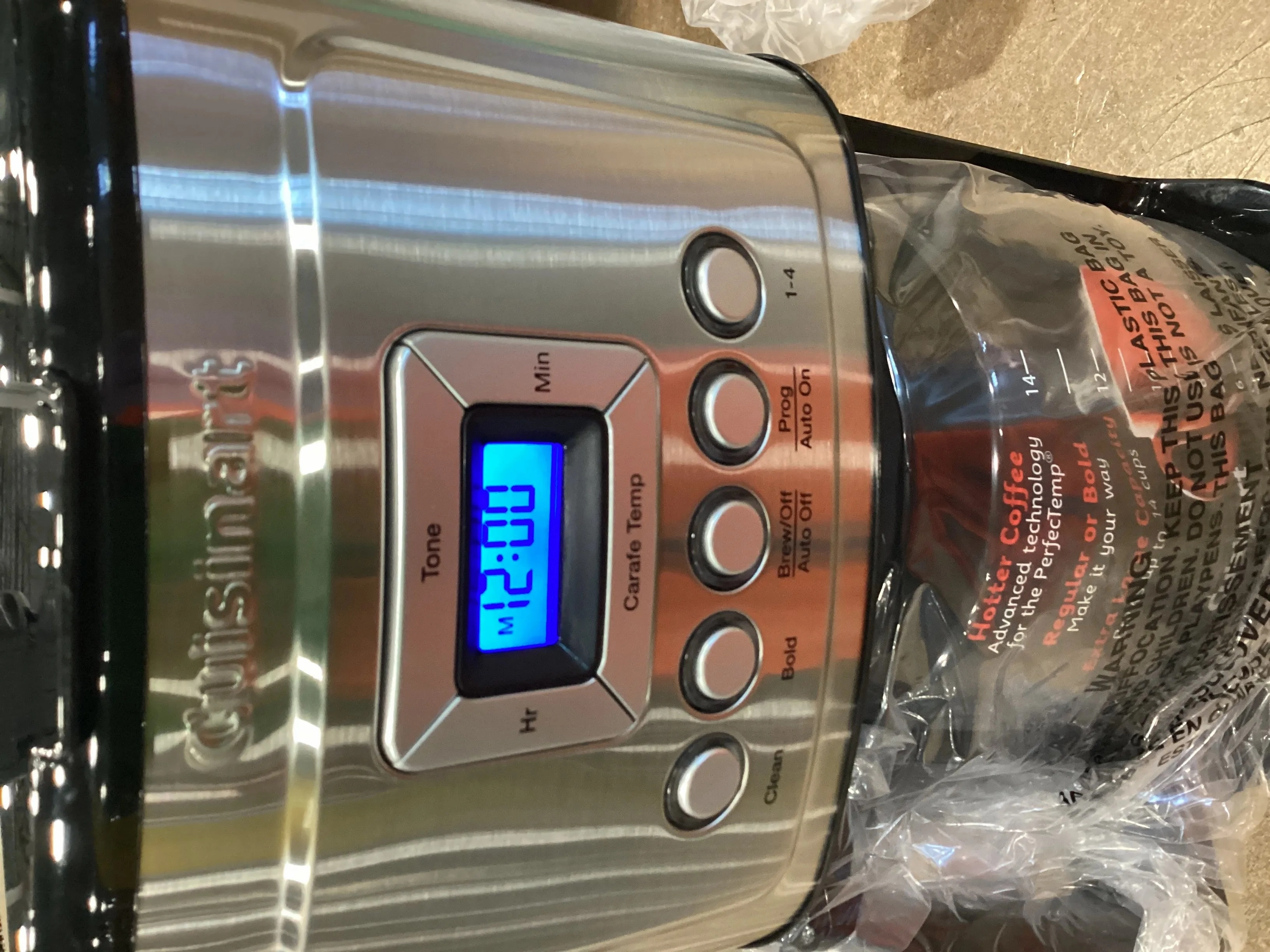 14 Cup Programmable Coffeemaker  (See Description)