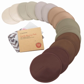 14-Pack Comfy Nursing Pads (Sable)