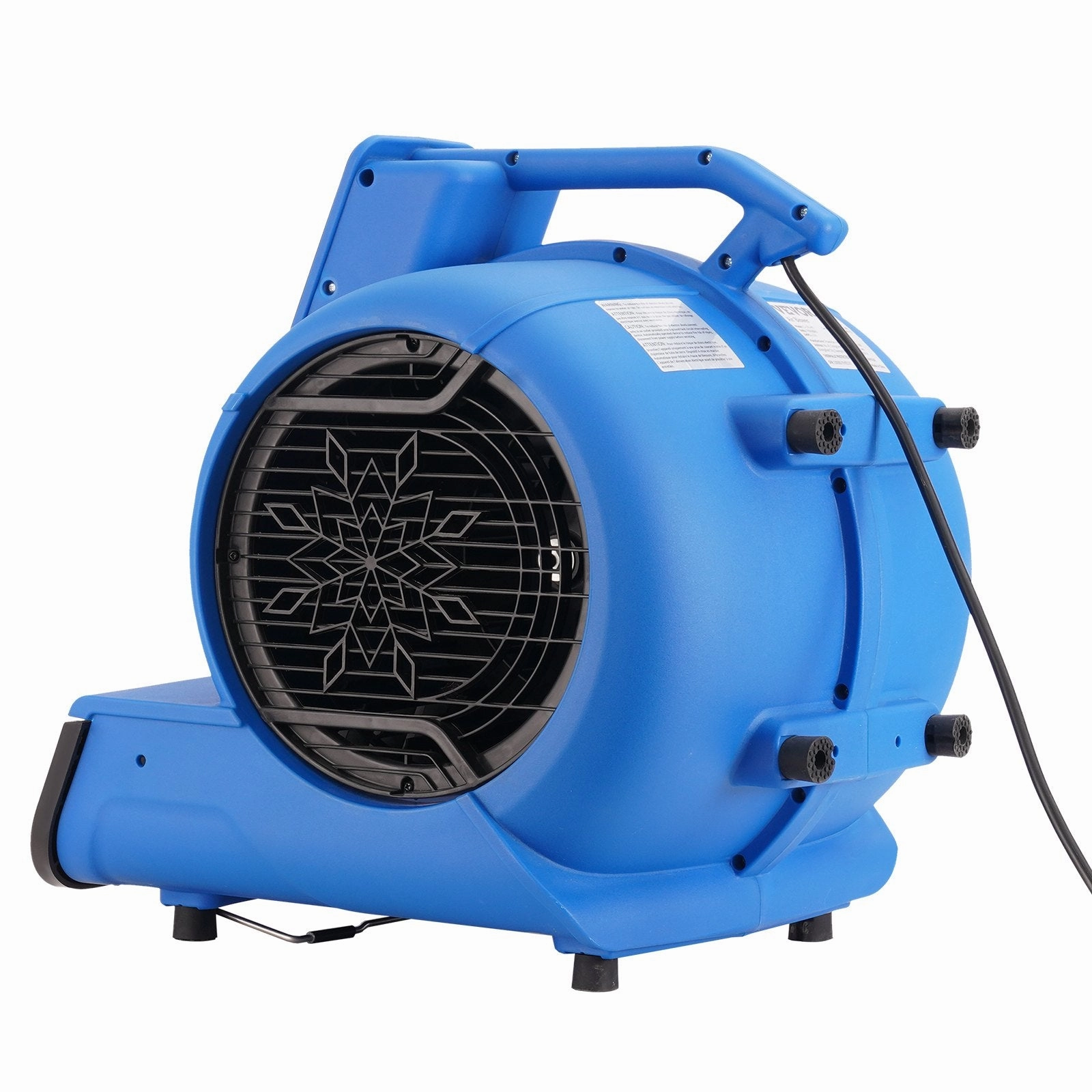 2800 CFM 1/2 HP Stackable High Velocity Air Mover - Blue