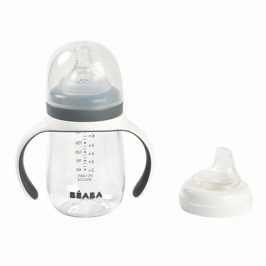 2 in 1 Bottle to Sippy Learning Cup 210ml VARIOUS COLOURS