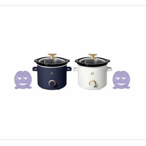 2 Qt Slow Cooker Set with 2-Pack Scrub Mommy
