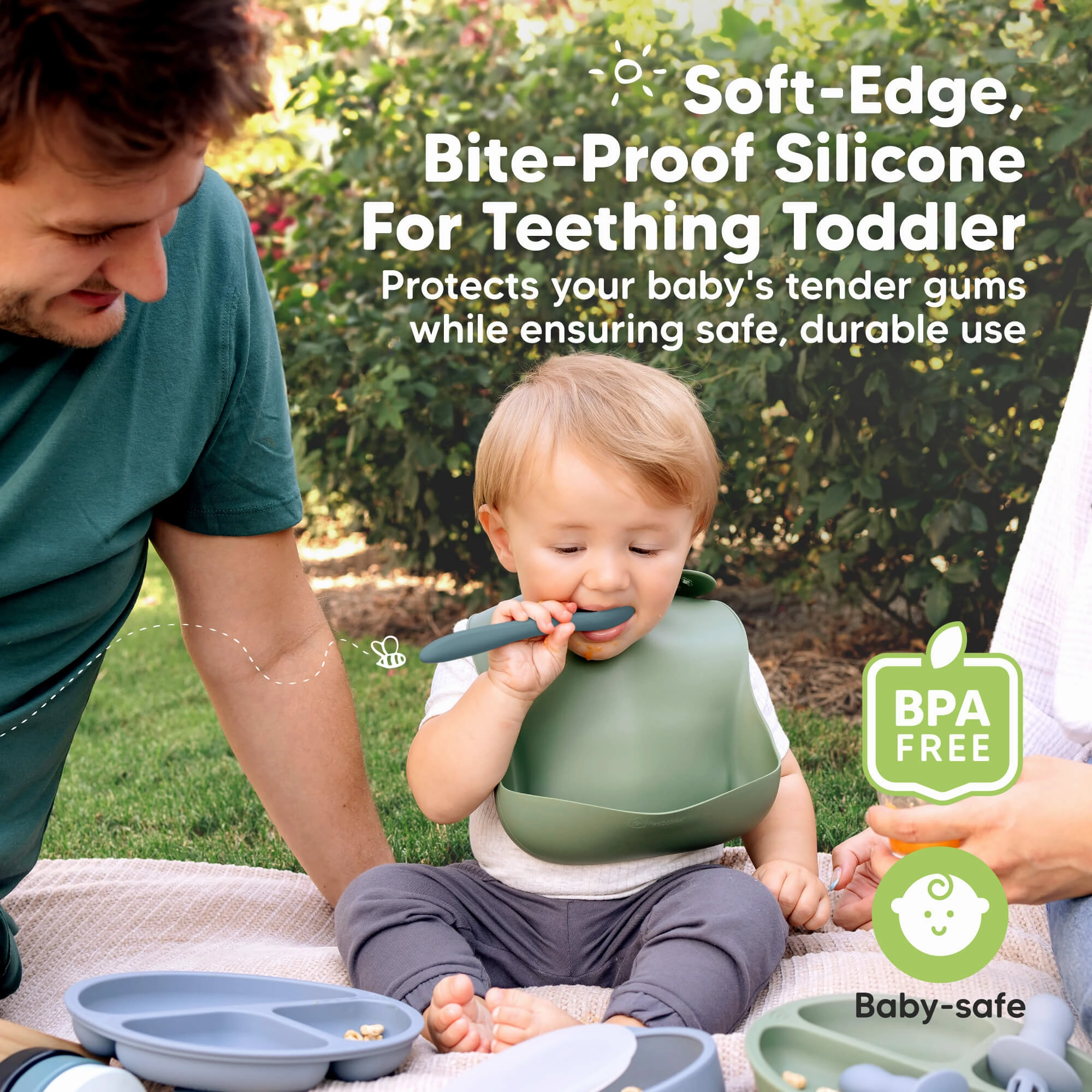 3-Pack Prep Baby Spoons (Desert)