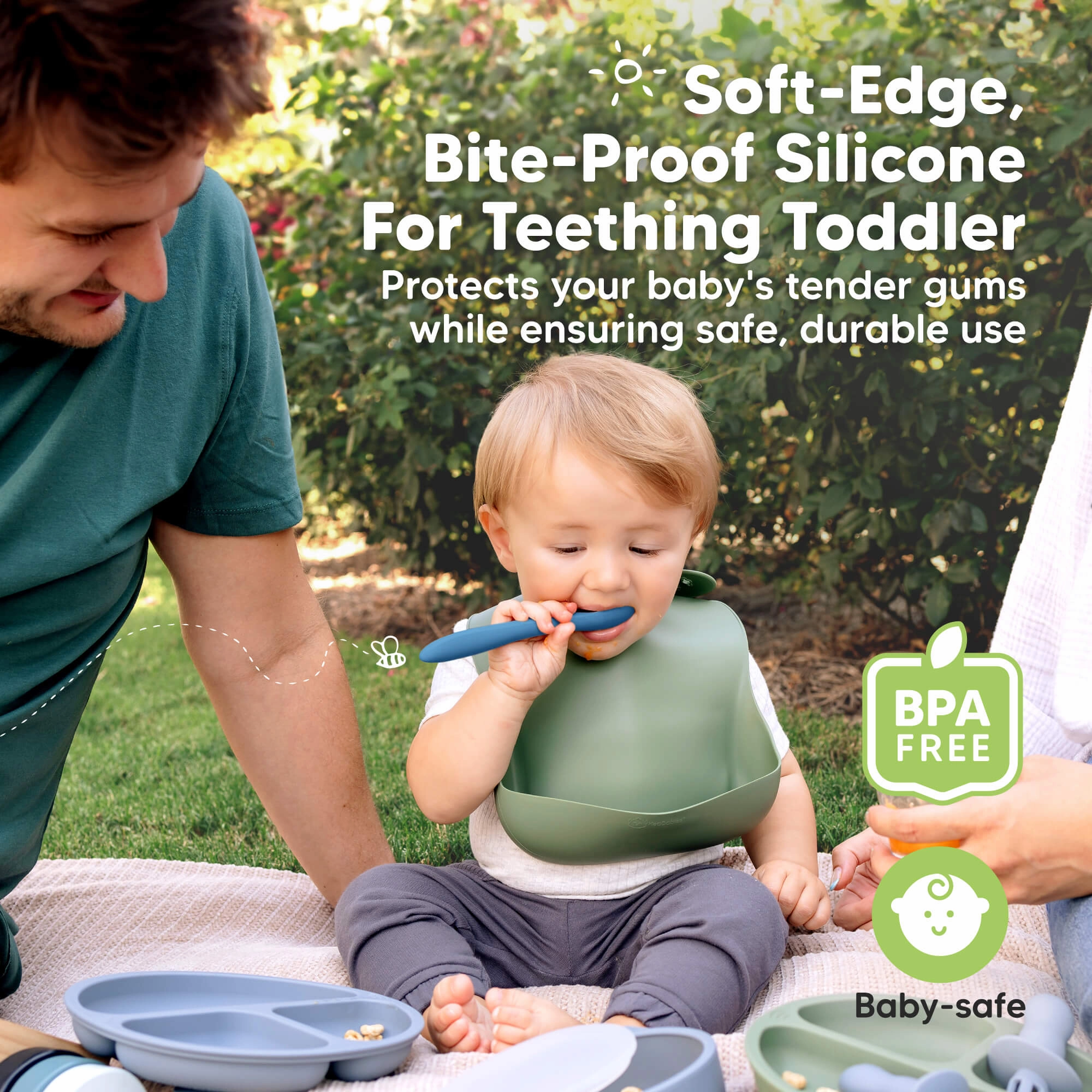 3-Pack Prep Baby Spoons (Kea)