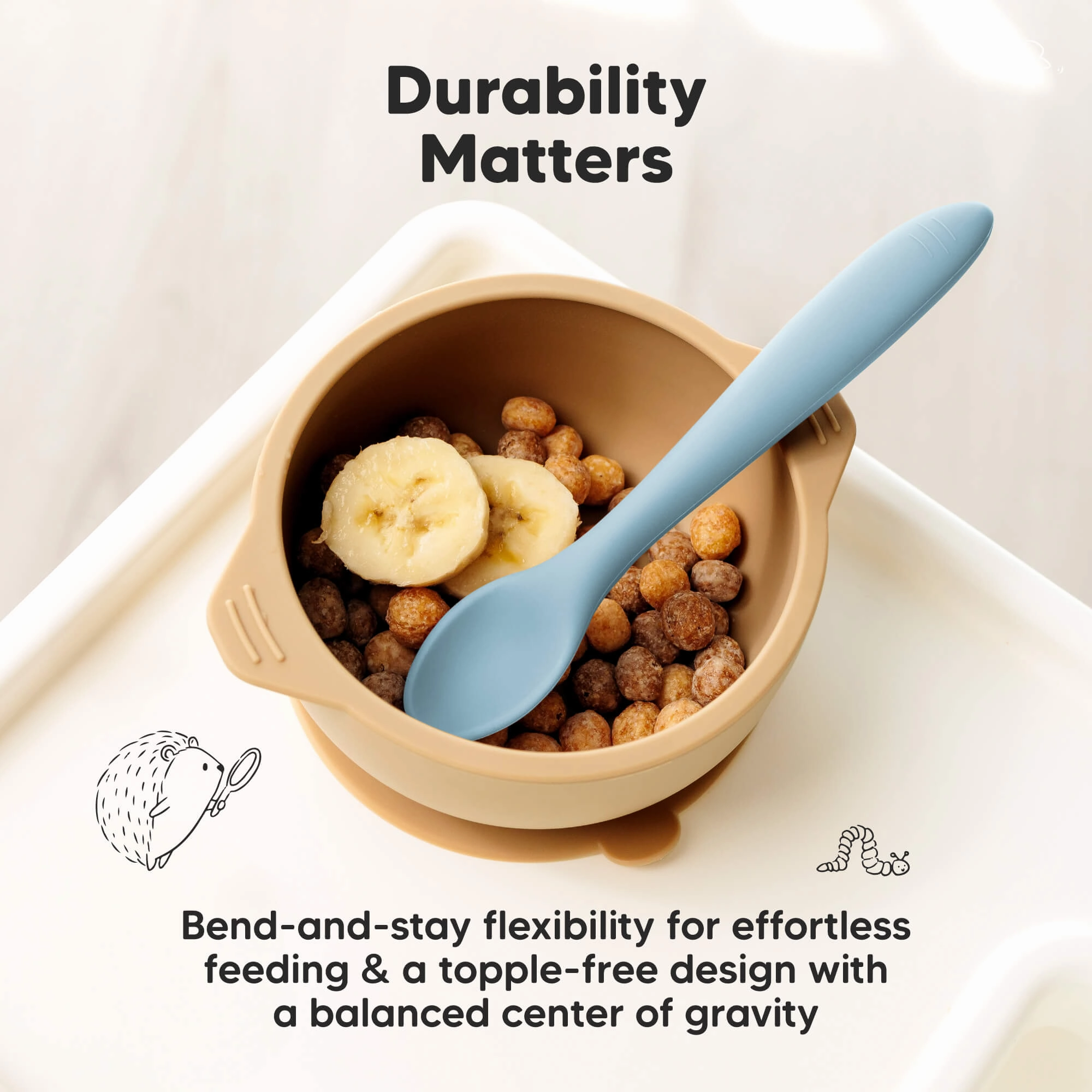 3-Pack Prep Baby Spoons (Mellow)