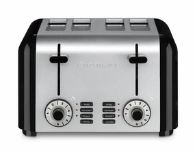 4-slice Brushed Stainless Hybrid Toaster