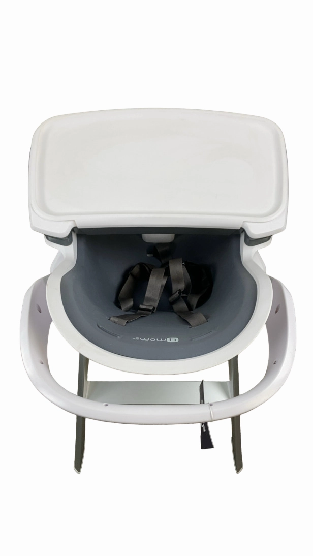 4moms High Chair, White and Grey