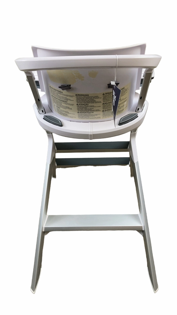 4moms High Chair, White and Grey