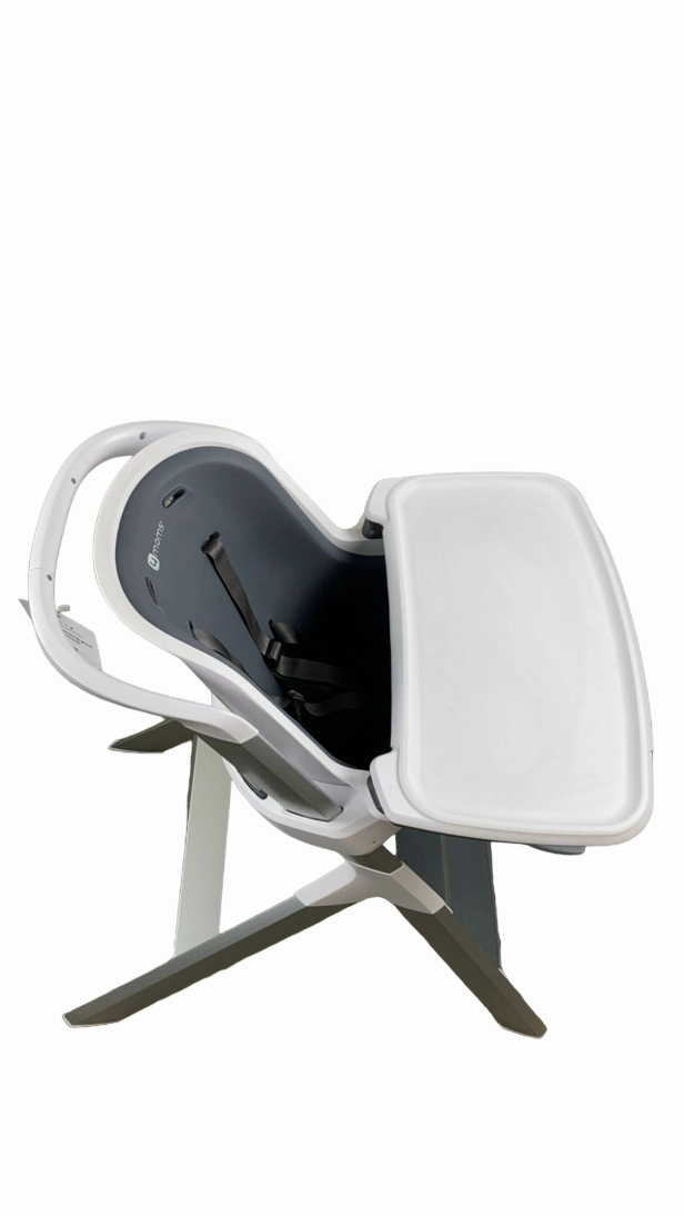 4moms High Chair, White and Grey