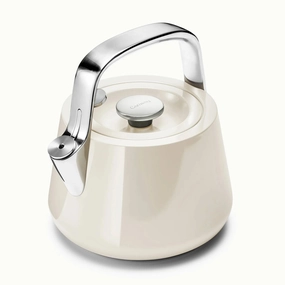 64oz Whistling Tea Kettle Cream