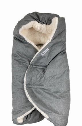 7 A.M. Enfant Nido Cloud, Heather Grey, Small (0-6 months)