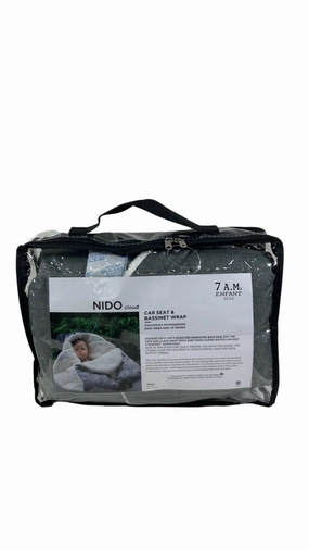 7 A.M. Enfant Nido Cloud, Small (0-6 mths), Heather Grey