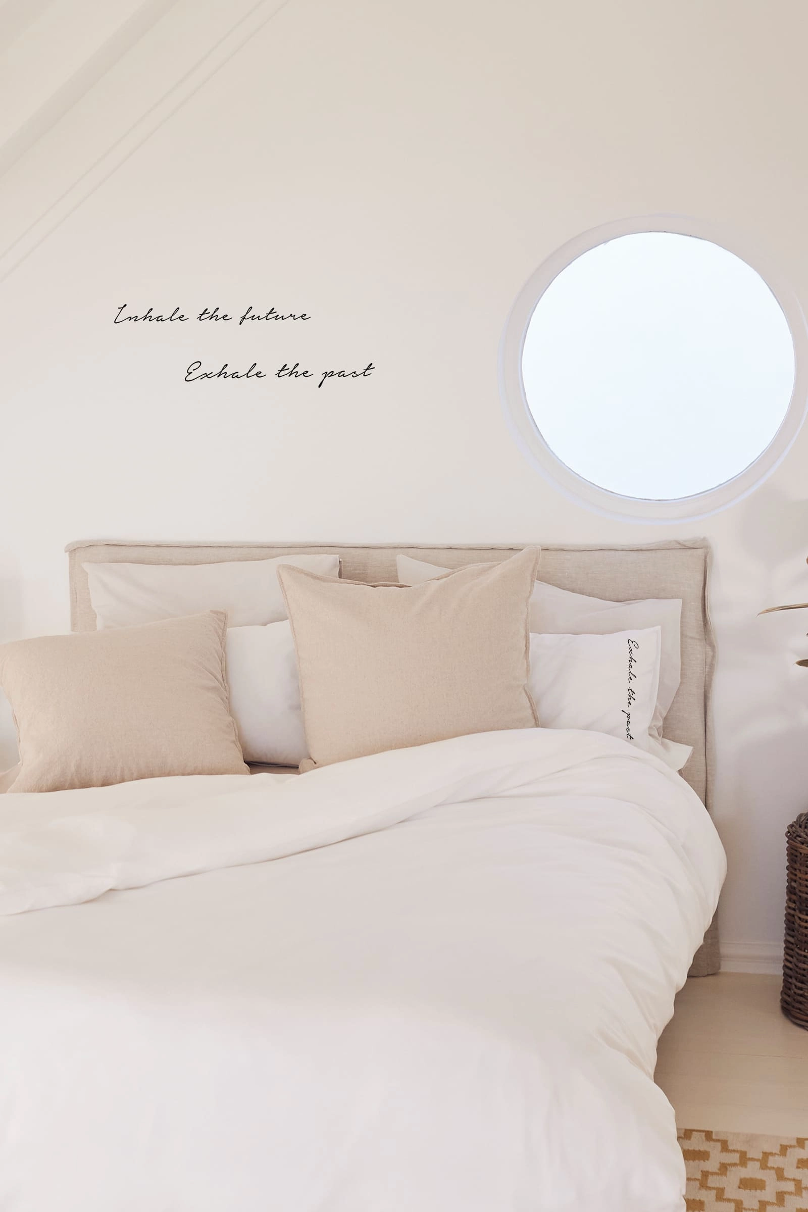 "Inhale Exhale" Luxury Bamboo Bedding