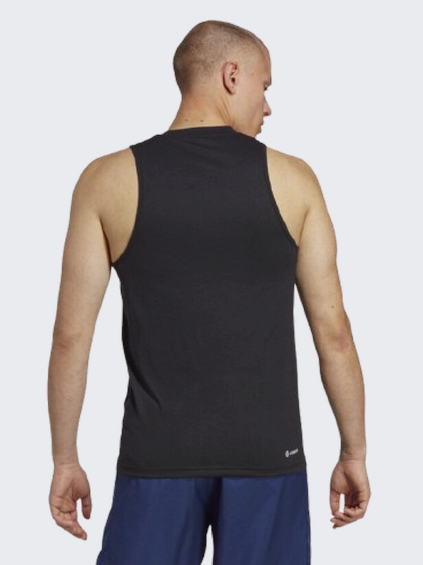 Adidas Essentials Feelready Men Training Sleeveless Black/White