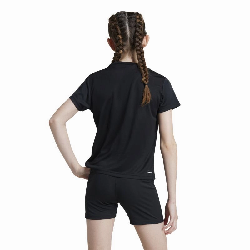 Adidas Girls Train Essentials Logo Tee