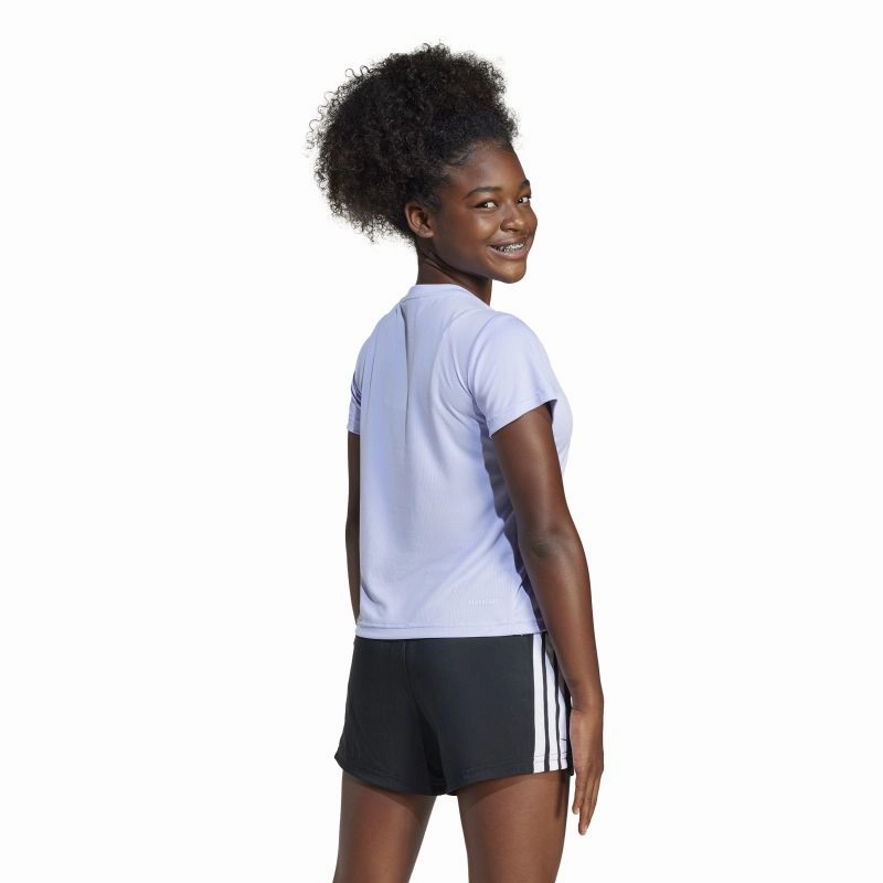Adidas Girls Train Essentials Logo Tee