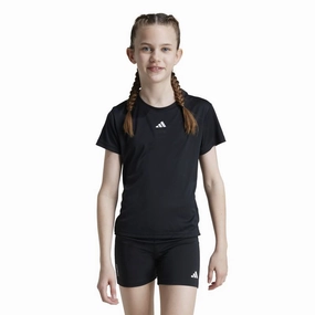 Adidas Girls Train Essentials Logo Tee