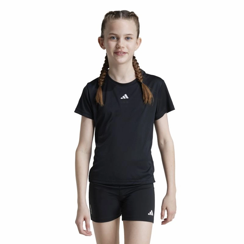 Adidas Girls Train Essentials Logo Tee