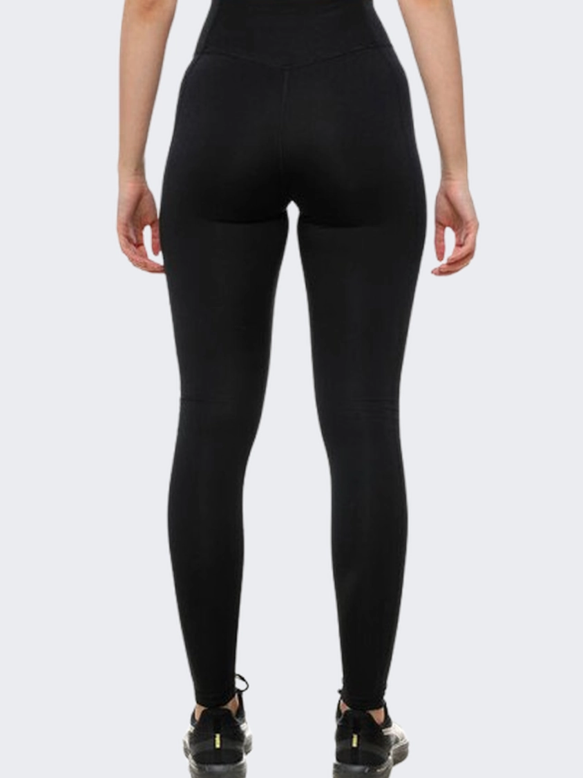 Adidas Optime Essentials Stash Pocket Full Length Leggings Women Training Tight Black