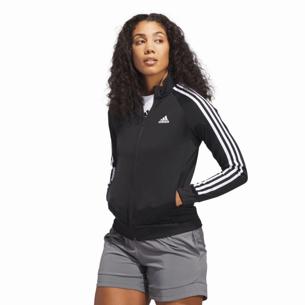 adidas Primegreen Essentials Warm Up Slim 3 Stripes Women's Track Jacket