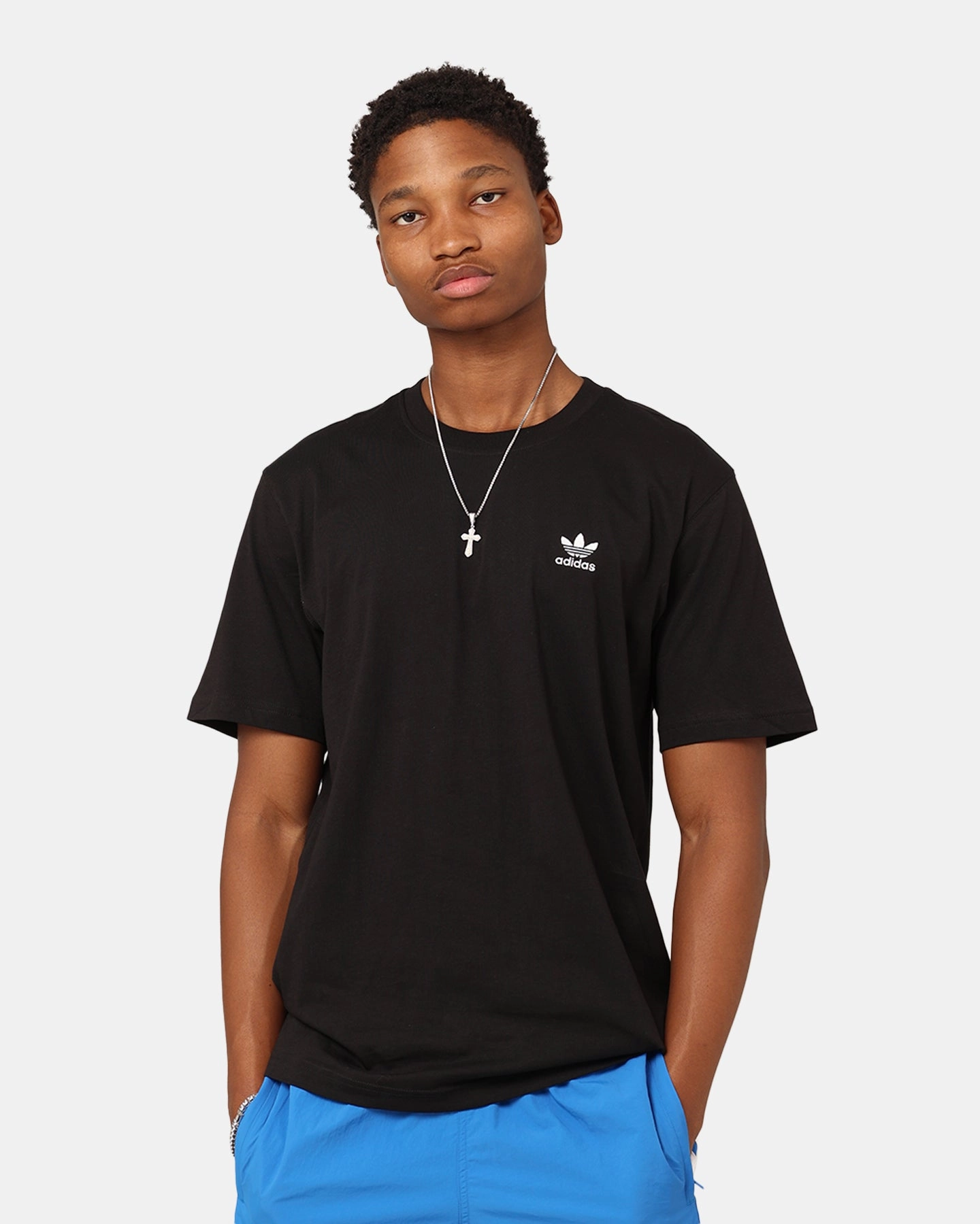Adidas Trefoil Essentials T-Shirt Black