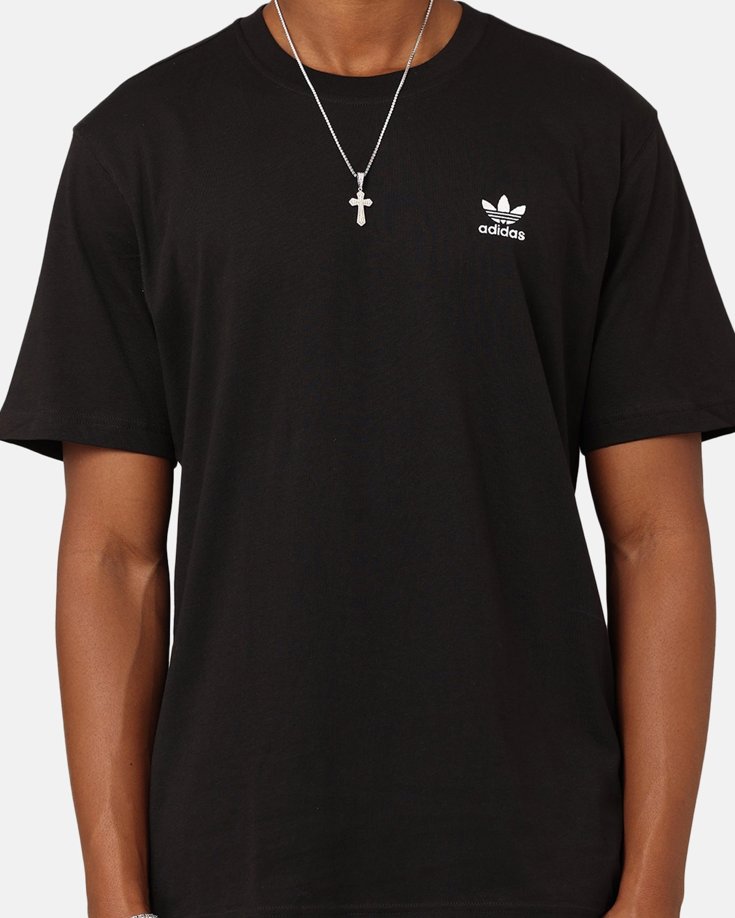 Adidas Trefoil Essentials T-Shirt Black