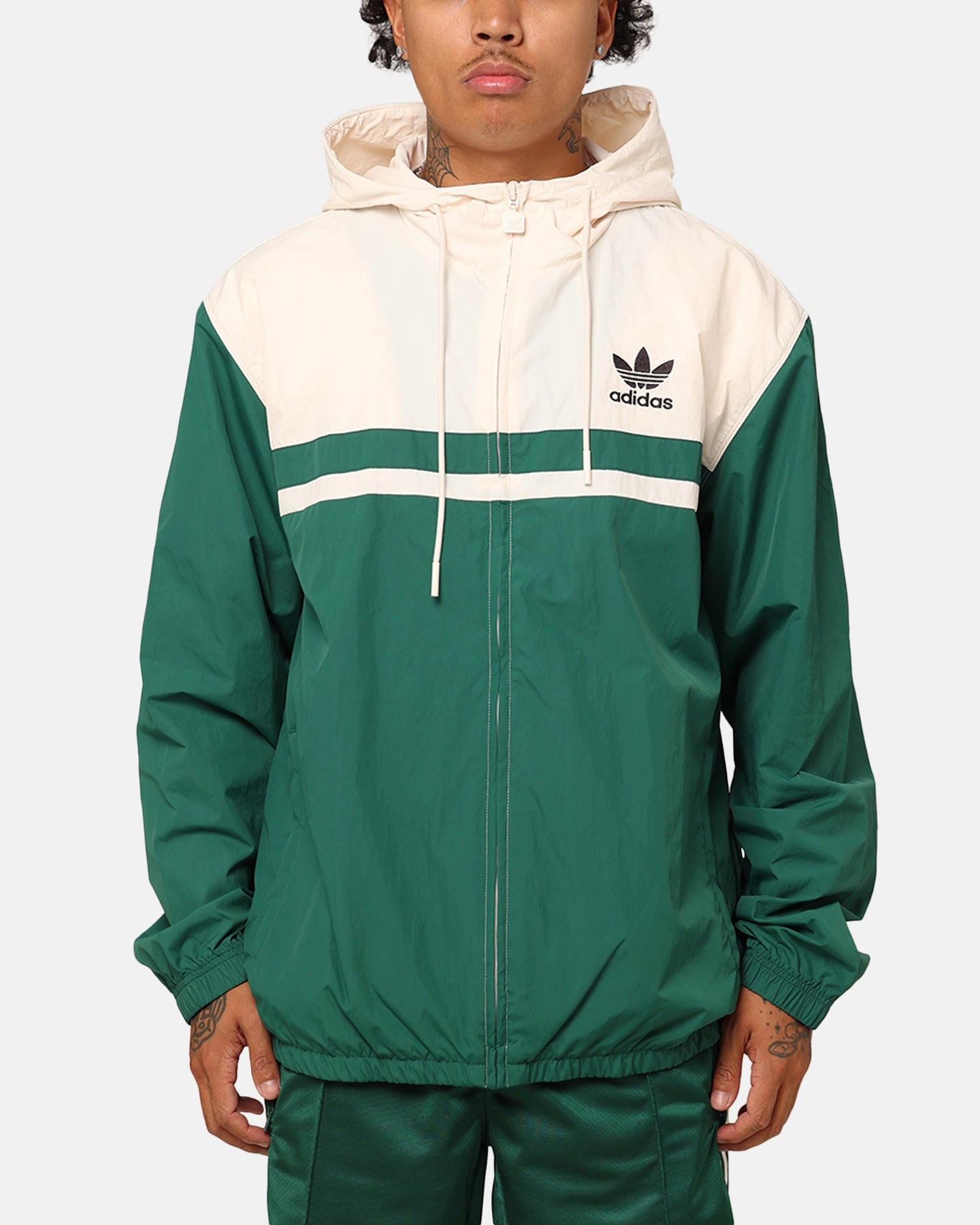 Adidas Windbreaker Jacket Green