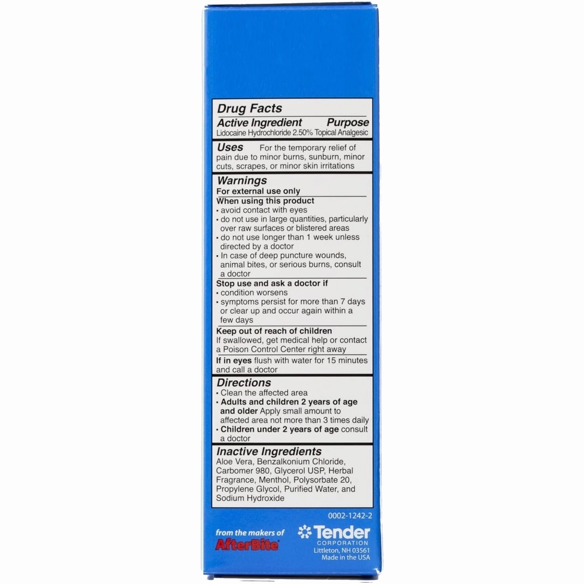 After Burn 2 oz Tube