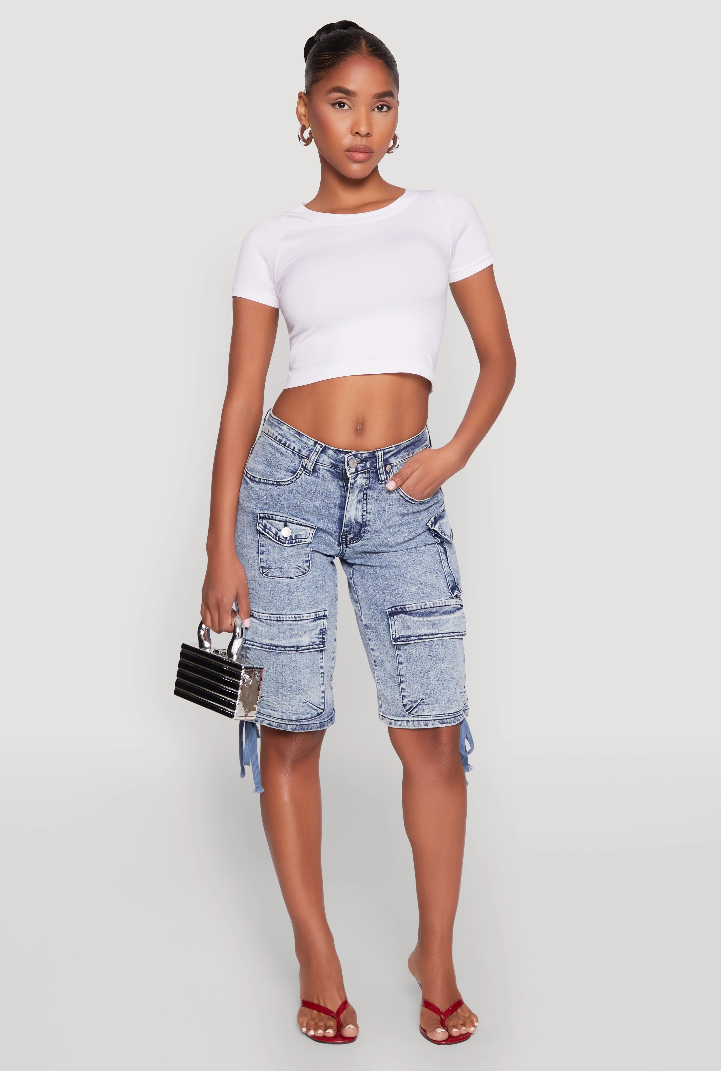 Almost Famous Cargo Skater Shorts