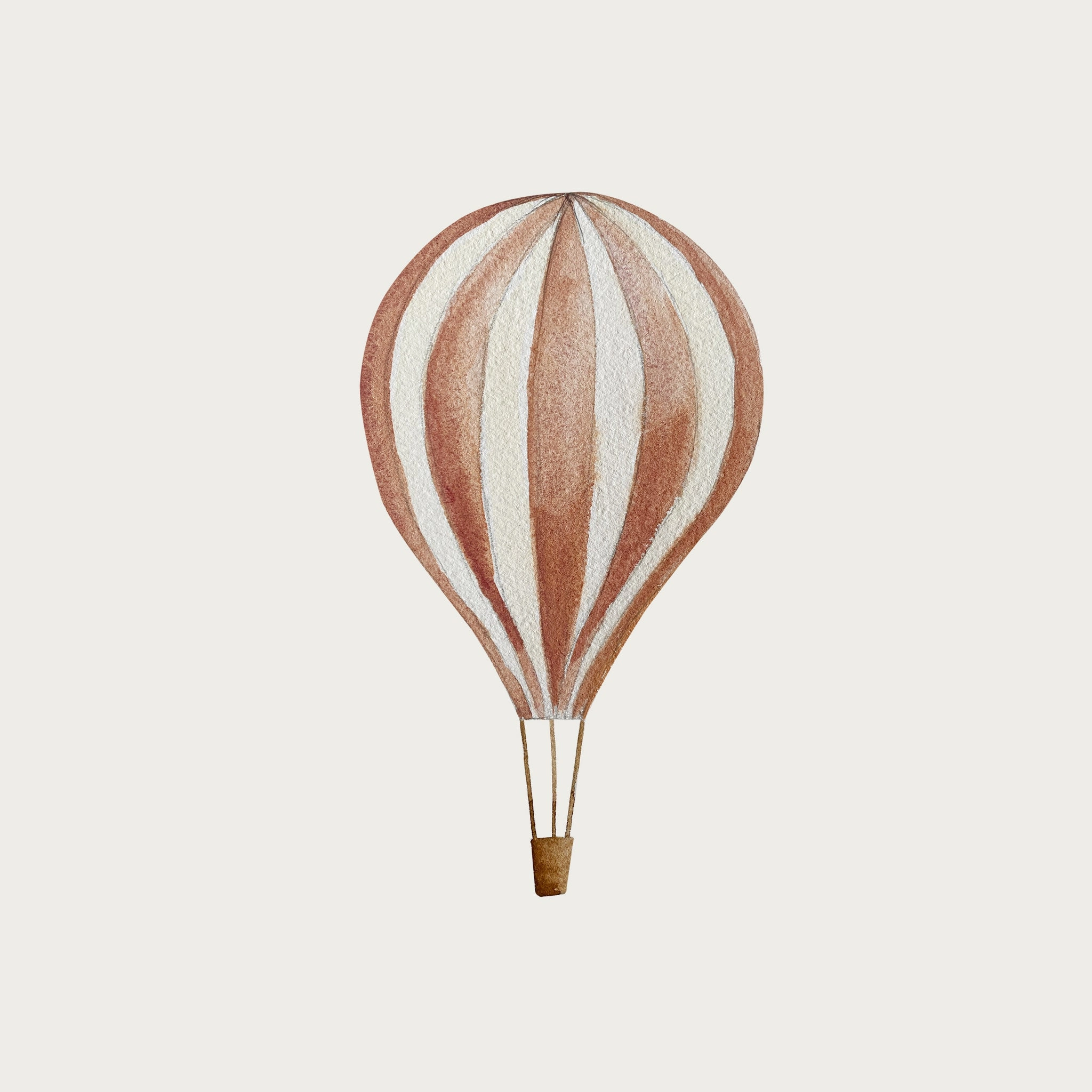 Atlas & August Hot Air Ballon 6 Reusable Wall Sticker