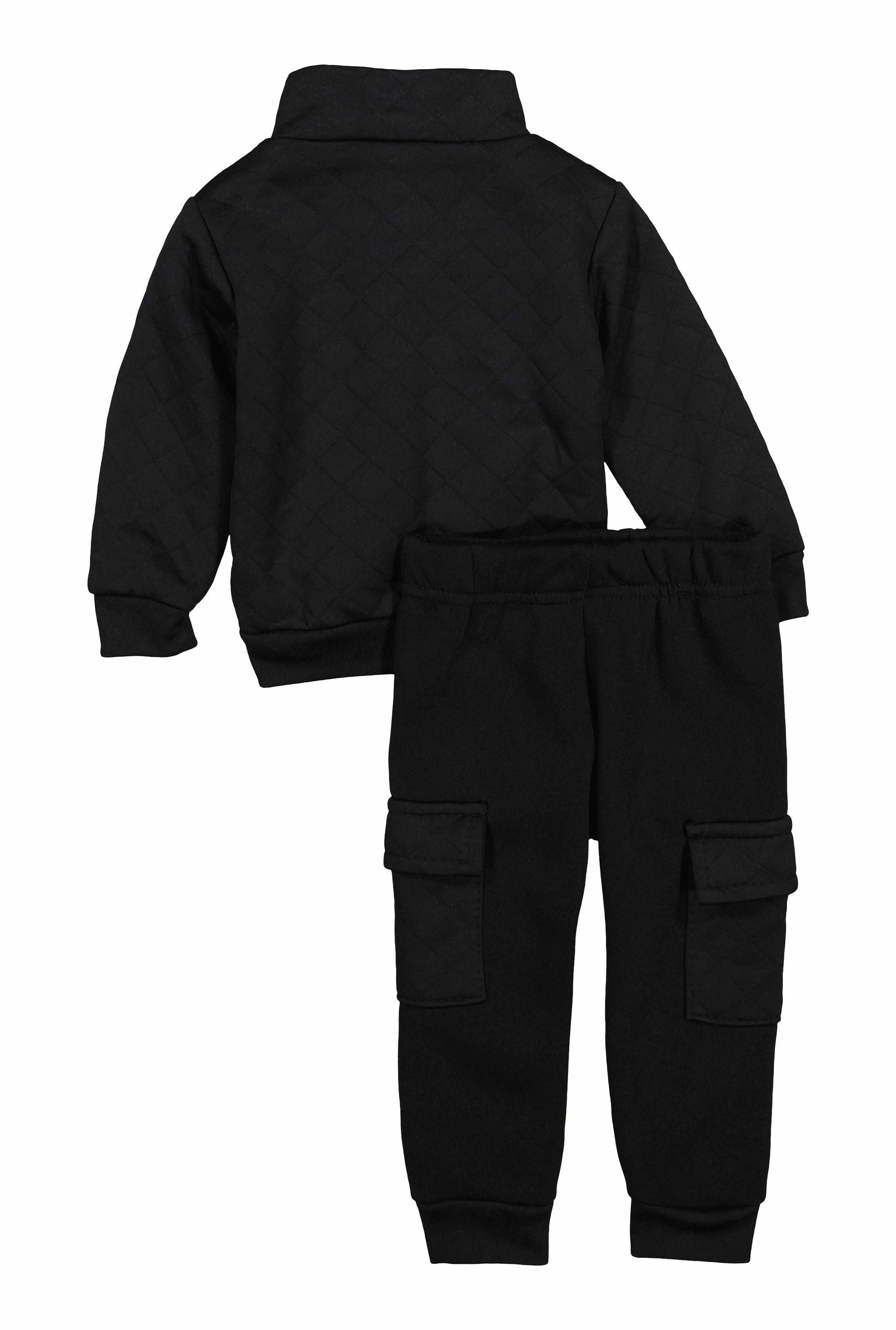 Baby Boys 12-24M Quilted Sweatshirt and Joggers