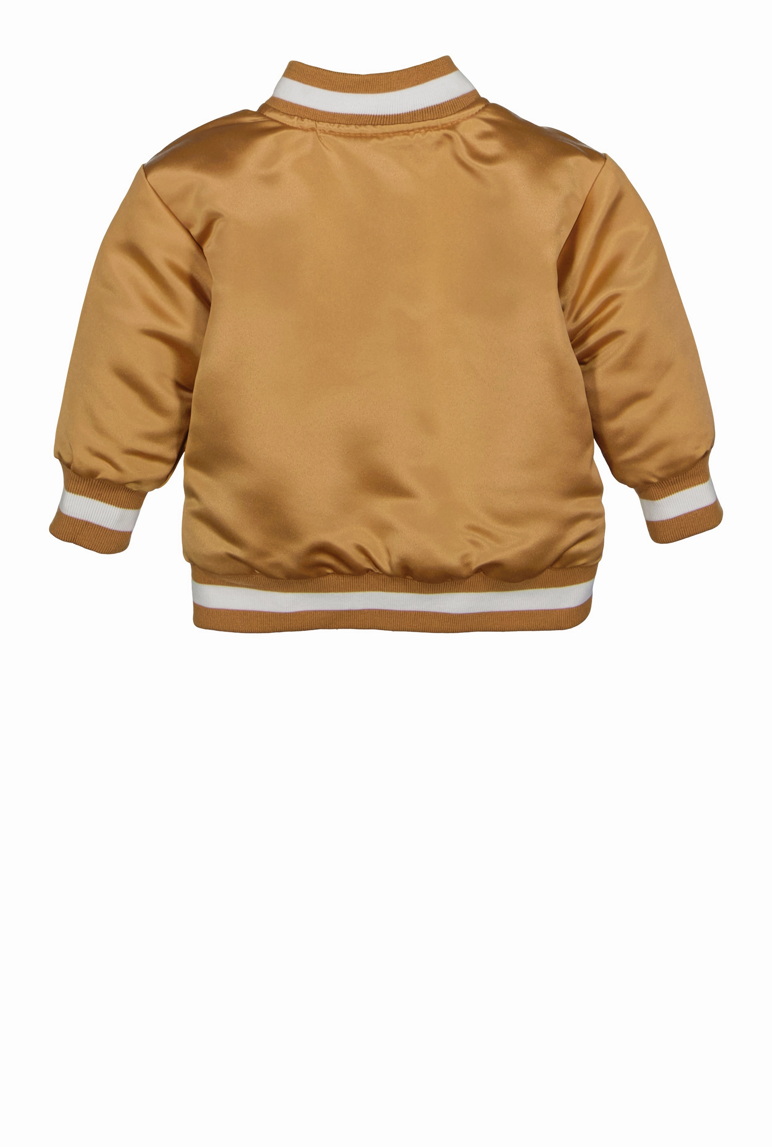 Baby Boys 12-24M Satin Icon Graphic Bomber Jacket
