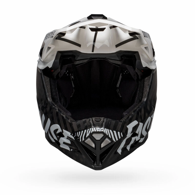 Bell Full-10 Spherical Full Face Helmet - Matt Gray-White-Black