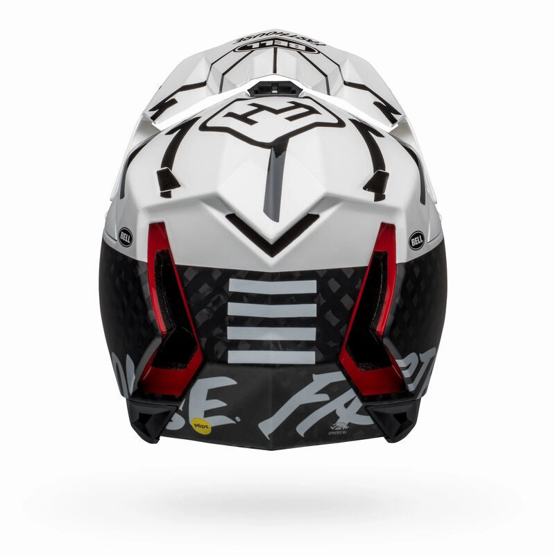 Bell Full-10 Spherical Full Face Helmet - Matt Gray-White-Black