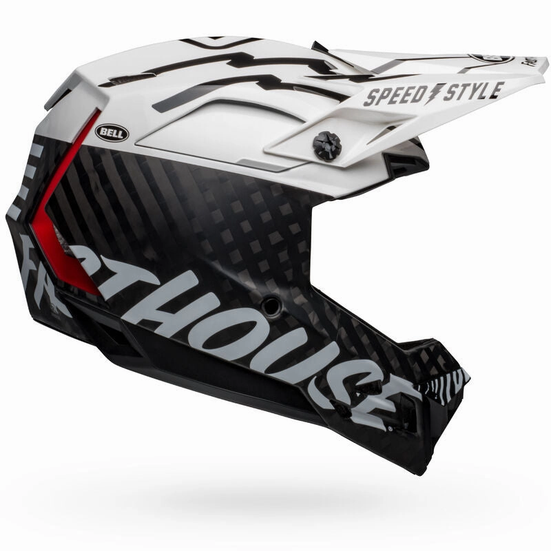Bell Full-10 Spherical Full Face Helmet - Matt Gray-White-Black