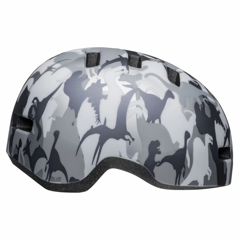 Bell Lil Ripper Child Helmet - Camosaurus-Matt Gray-Silver