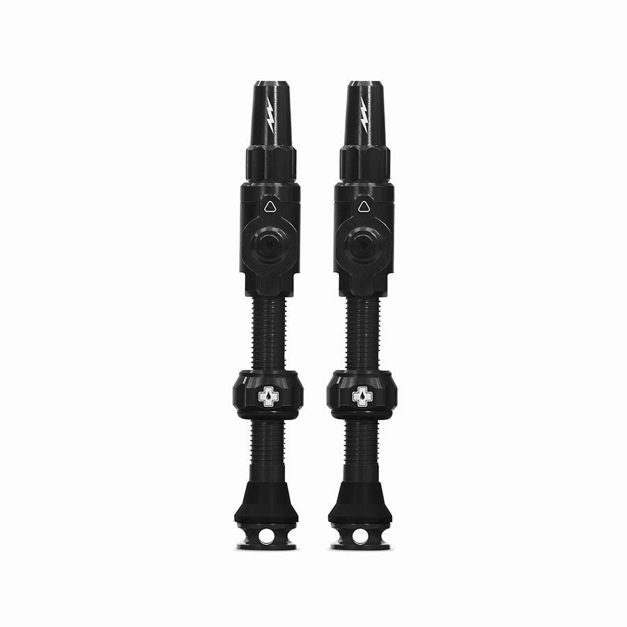Big Bore Lite Tubeless Valve Stems - Large 45mm Black