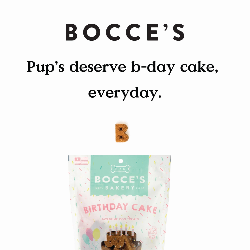 Bocce's Bakery Birthday Cake Recipe Biscuit Dog Treats