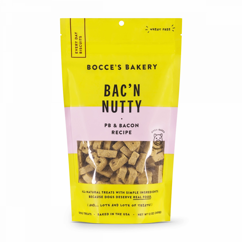 Bocce's Bakery Every Day Bac'n Nutty Soft & Chewy Dog Treats