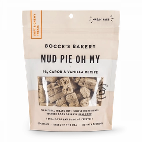 Bocce's Bakery Every Day Mud Pie Oh My Soft & Chewy Dog Treats