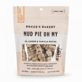 Bocce's Bakery Every Day Mud Pie Oh My Soft & Chewy Dog Treats