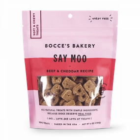 Bocce's Bakery Every Day Say Moooo Soft & Chewy Dog Treats