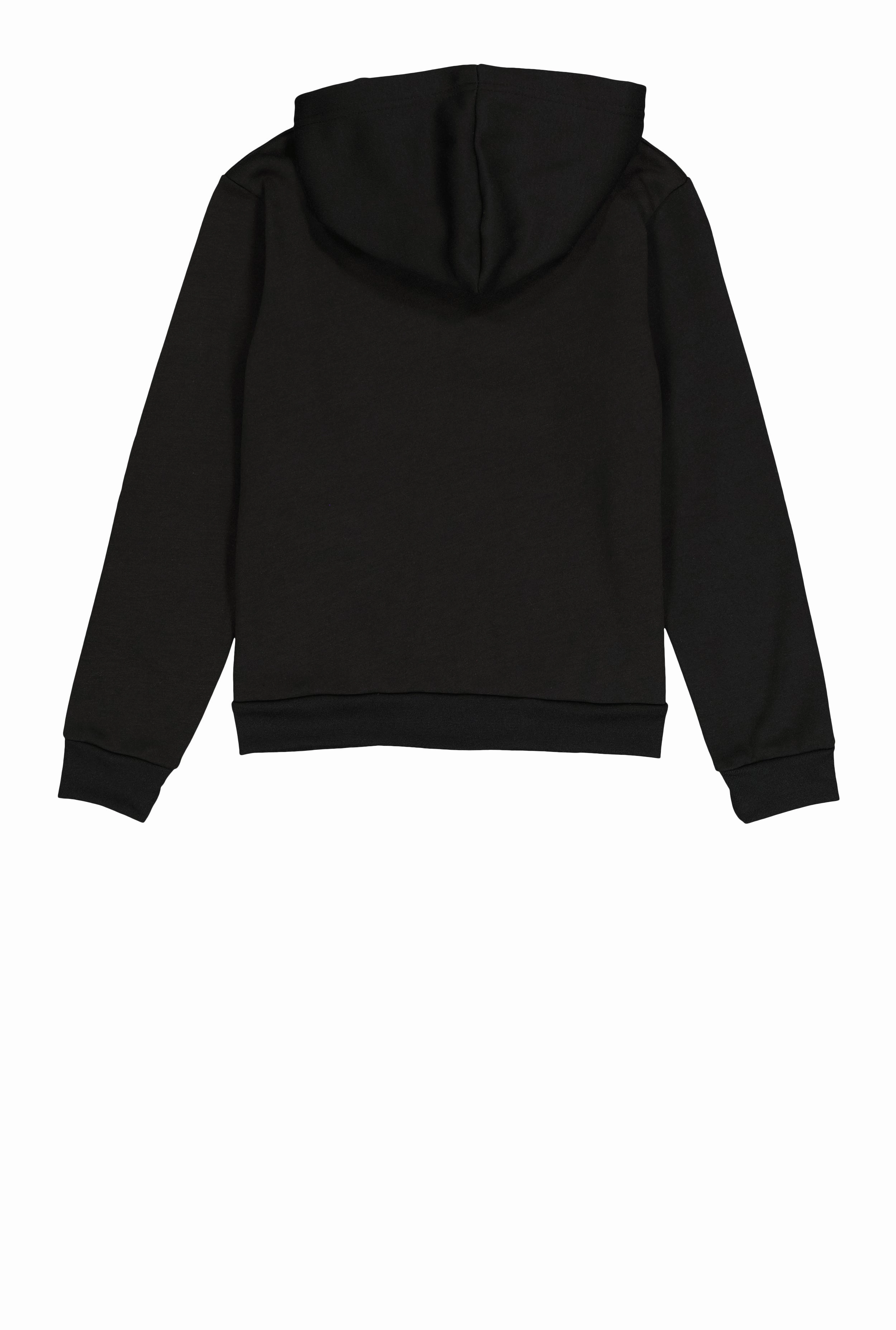 Boys Fleece Stripe Detail Zip Front Hoodie