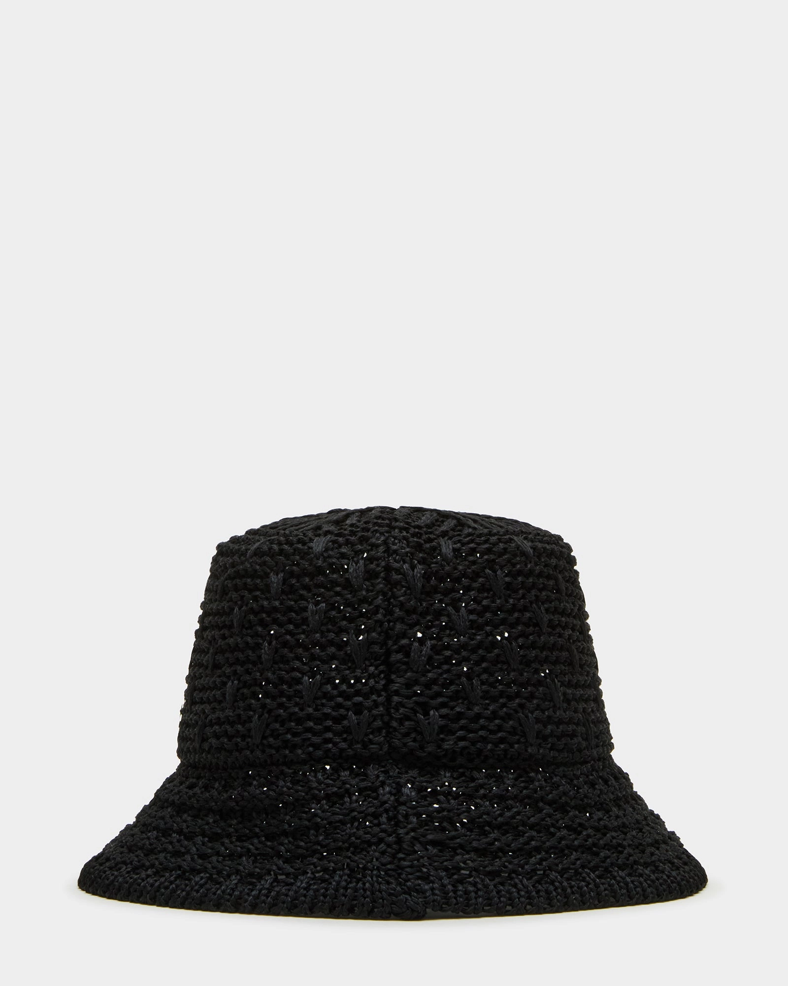 BREEZY STRAW HAT BLACK