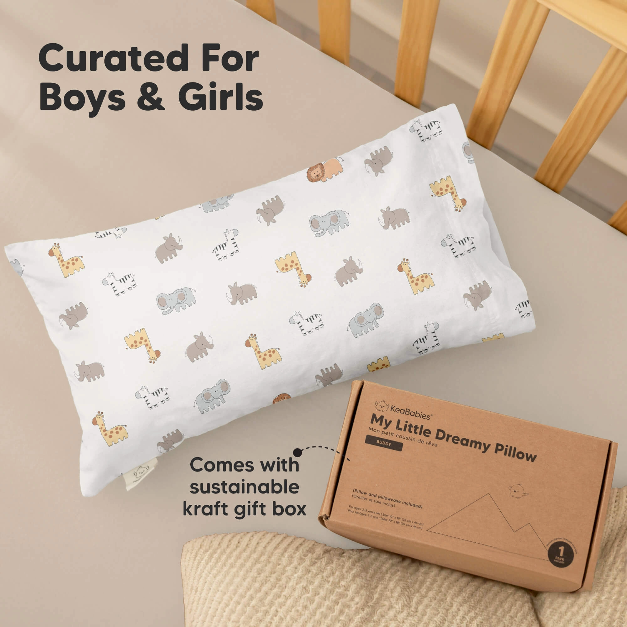 Buddy Toddler Pillow (Escapade)