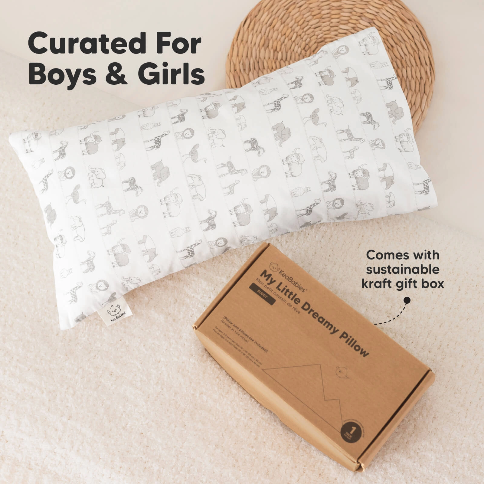 Buddy Toddler Pillow (Savannah)