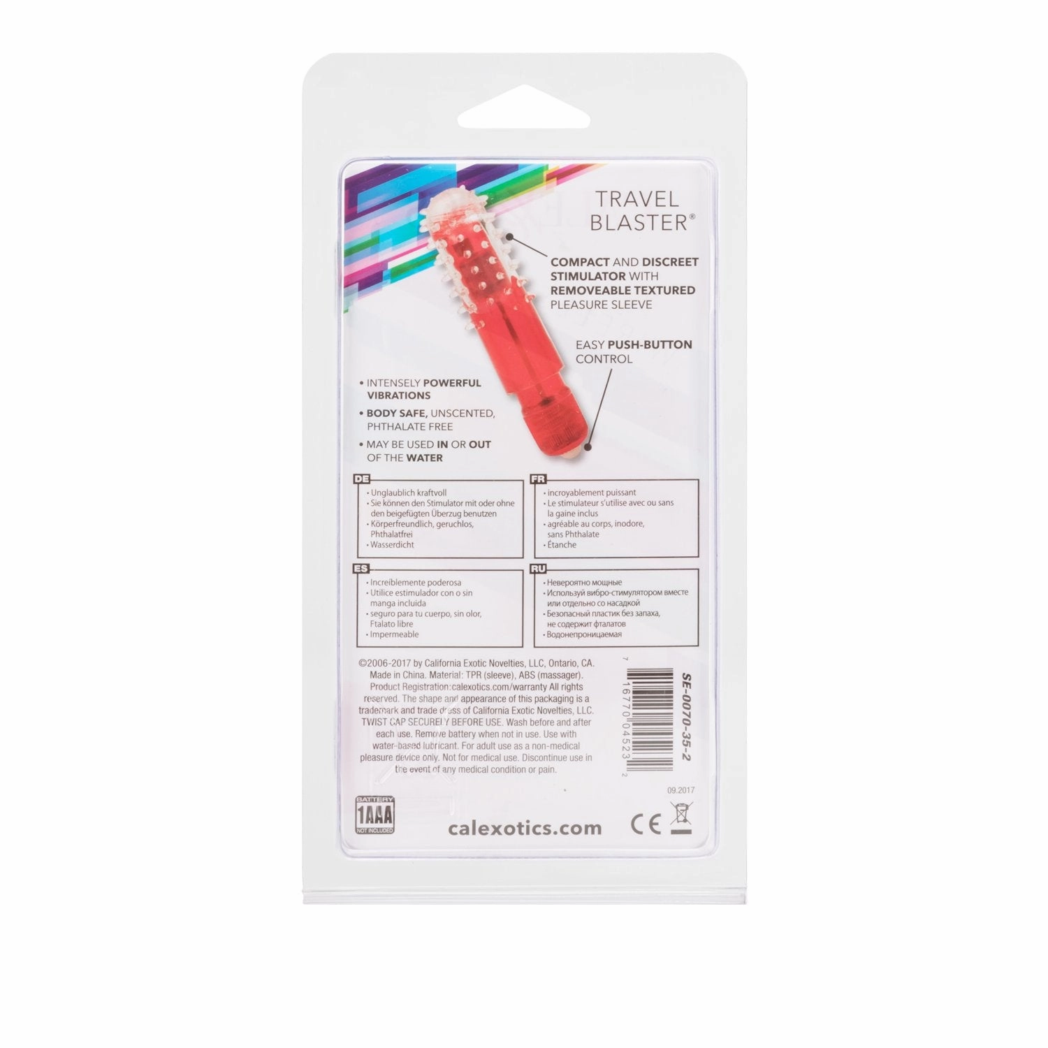 CalExotics Travel Blaster Bullet
