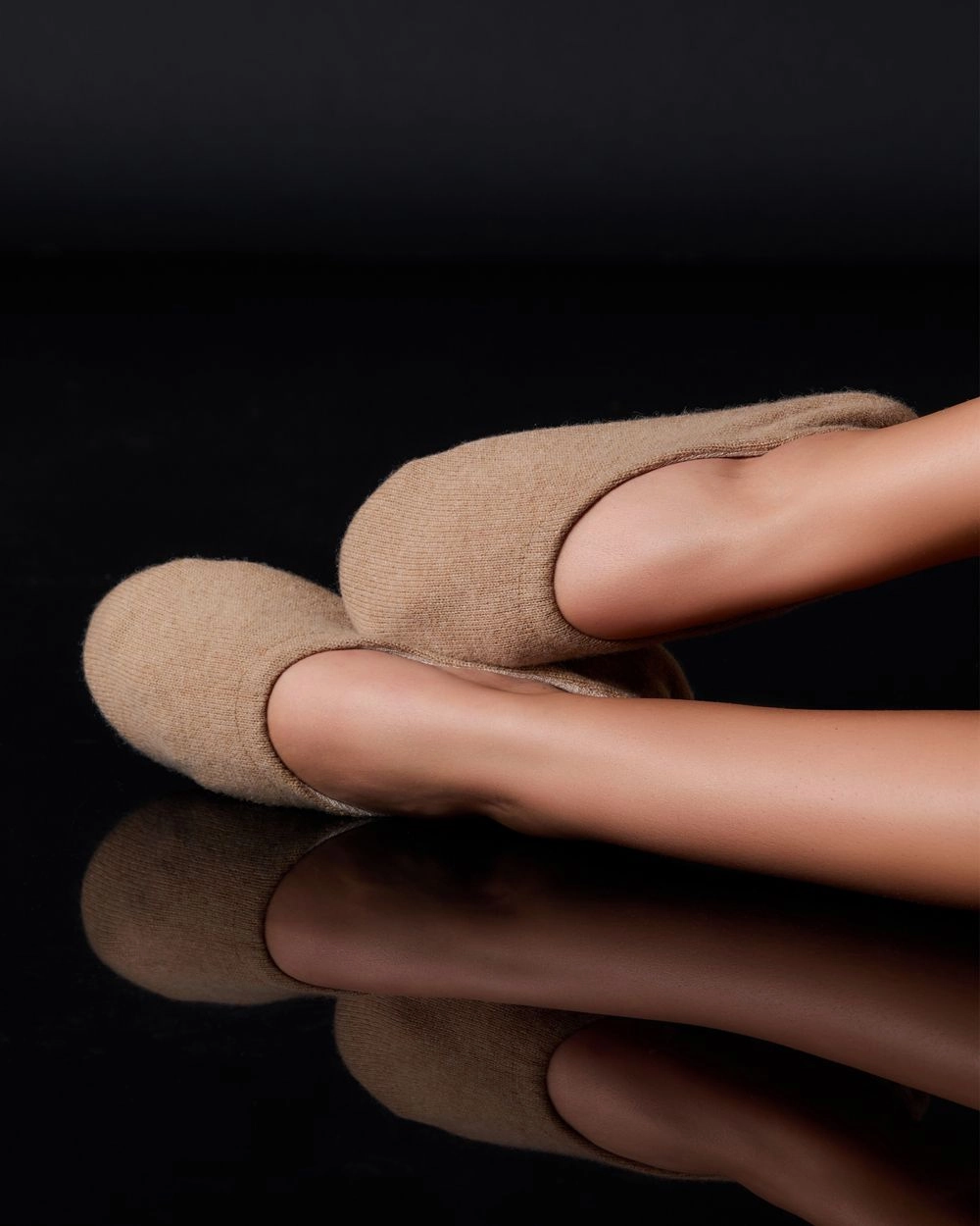 Cashmere Ballet Flat