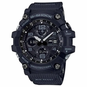 Casio Men's Watch - G-Shock Master of G Mudmaster Black Ana-Digi Dial | GSG100-1A