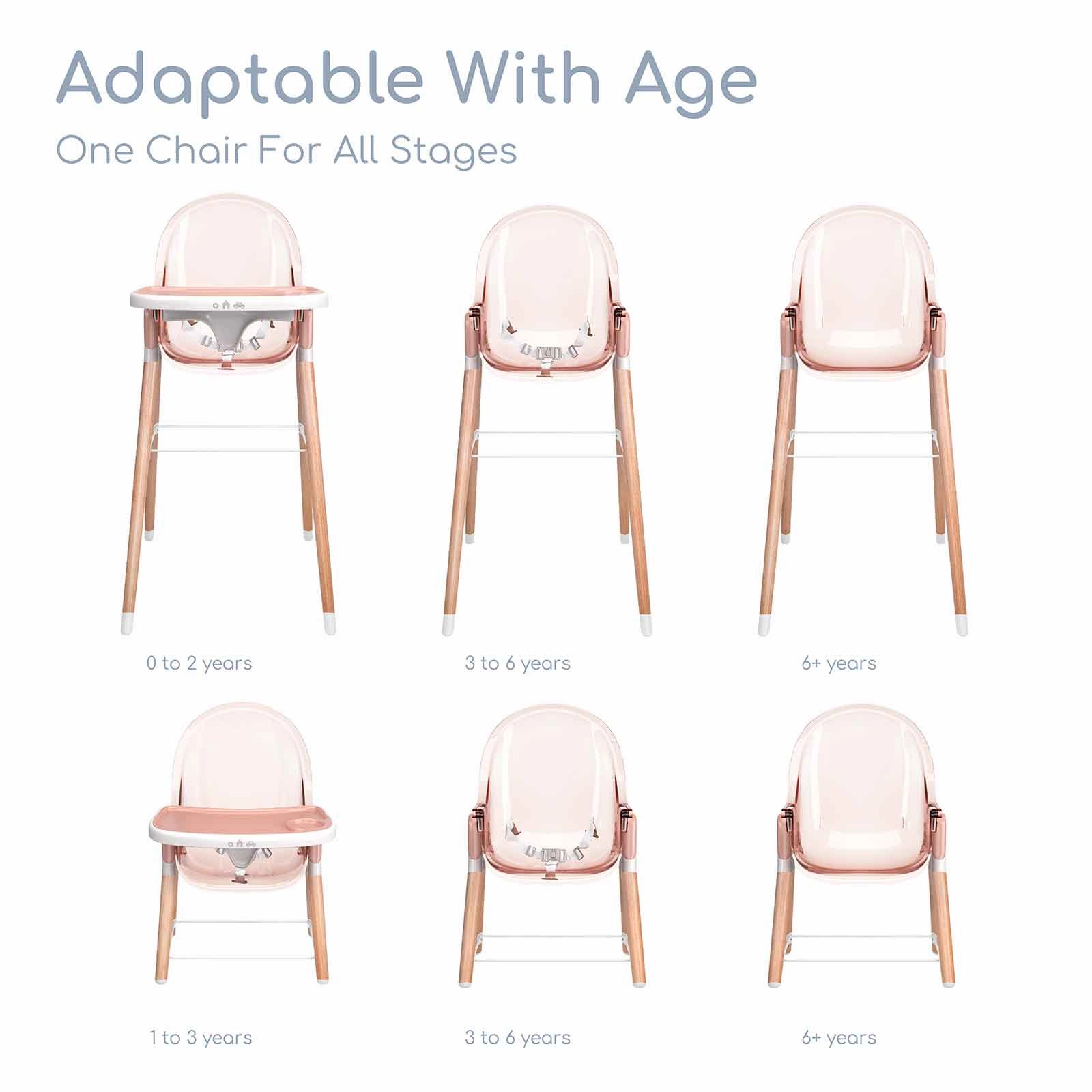 Children of Design 6 in 1 Classic High Chair