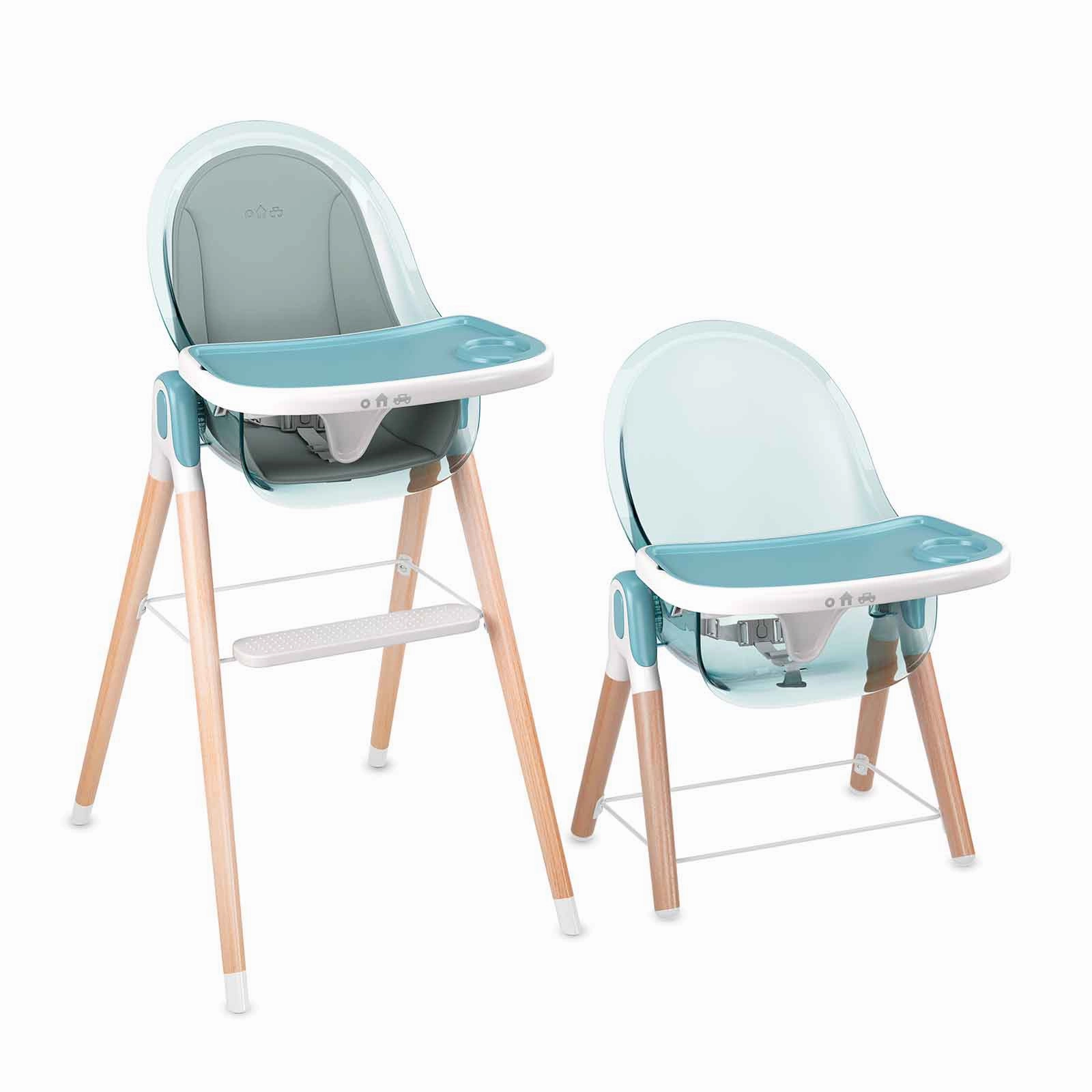 Children of Design 6 in 1 Classic High Chair With Cushion